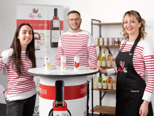 La Robe du Vin : Une rennaise propose des vins bios en canette !